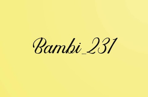 bambi_231 OnlyFans - Free Access to 32 Videos & 49 Photos Onlyfans Free Access